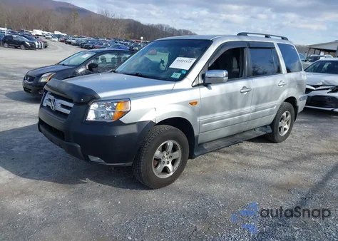 2006 Honda Pilot Ex from USA, damaged, VIN 2HKYF18496H553496